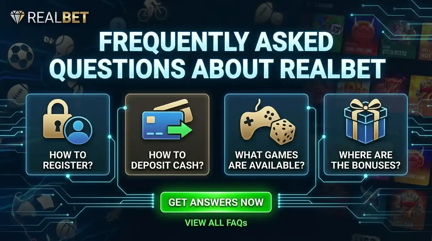 Preguntas frecuentes sobre REALBET